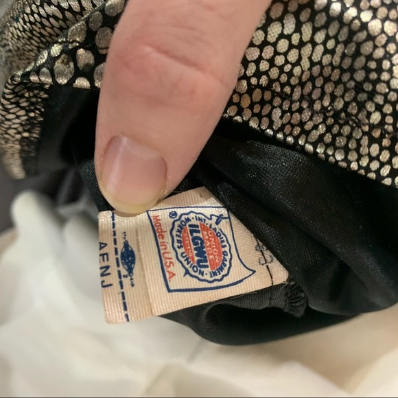 Vintage Metallic Snake Skin Top Lauren Lee Shirt - Picture 6 of 6